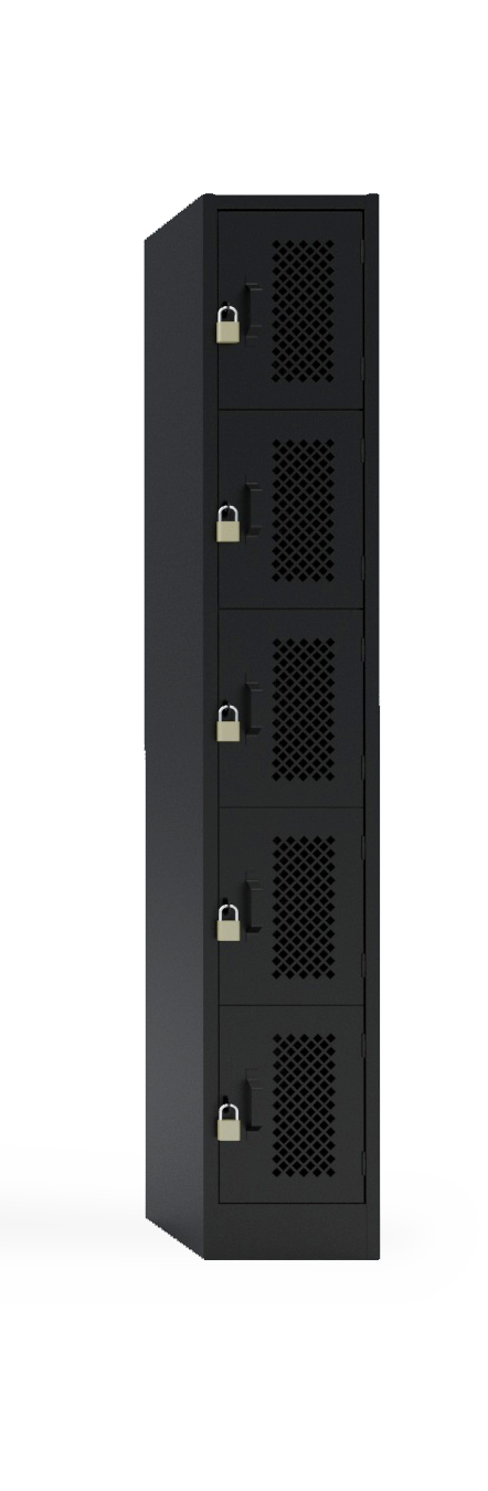 LOCKER 5 PUERTAS SLIM MALLA
